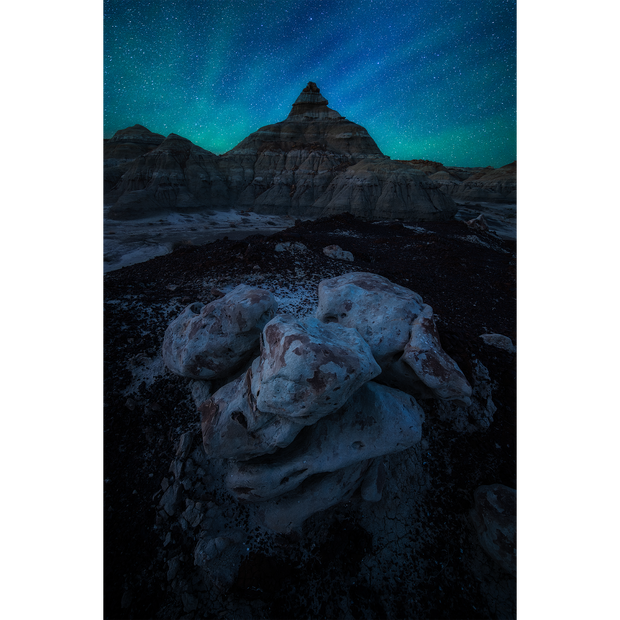 Airglow Over Ancient Stone