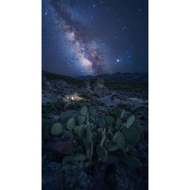 Big Bend Adobe Ruins and the Milky Way