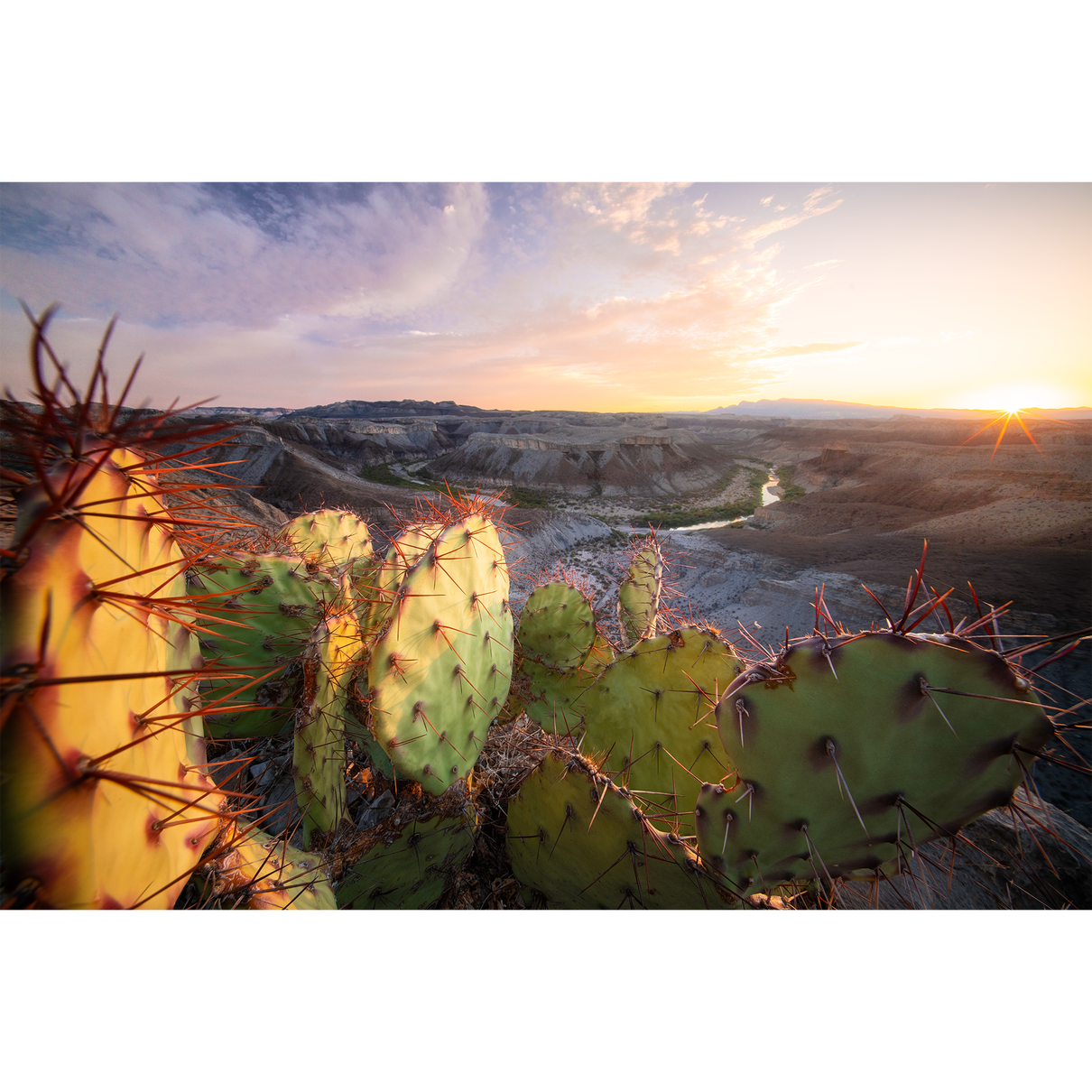 Mesa de Anguila at Sunset