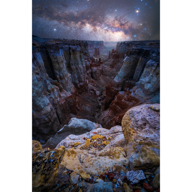 Milky Way Over Coal Mine Canyon