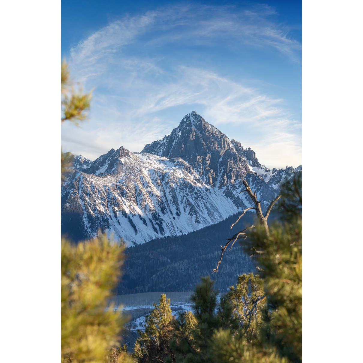 Mount Sneffels in Afternoon Light