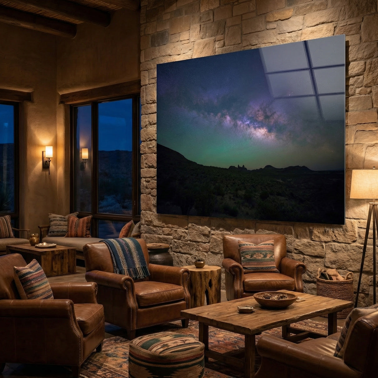 Mule Ears Under Airglow