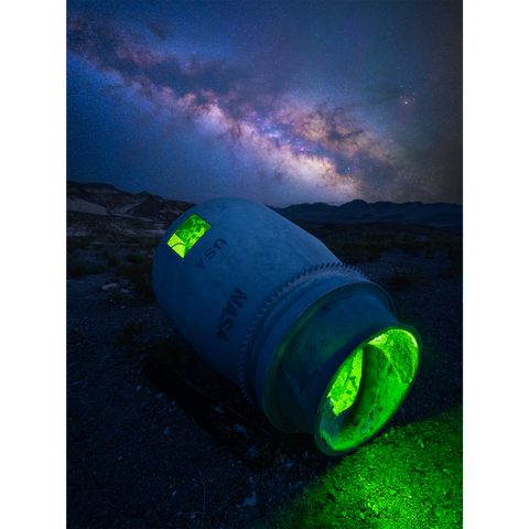 NASA Pod Under the Milky Way