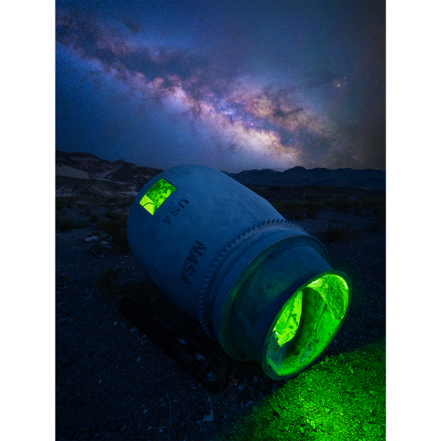 NASA Pod Under the Milky Way