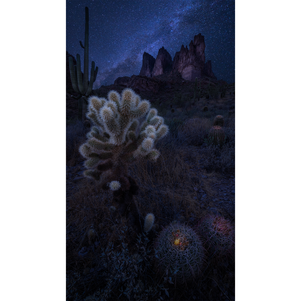 Three Sisters at Night