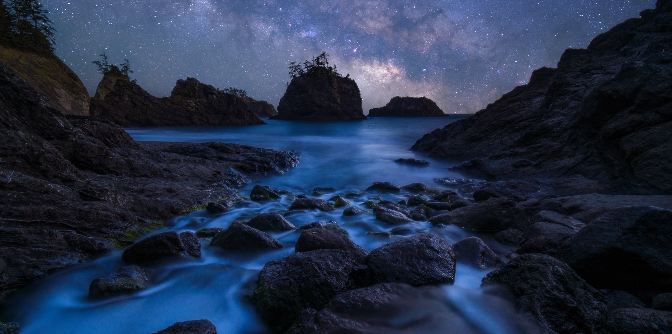 Tony Maples Photography Limited Edition Prints - Oregon Coast Nightscape