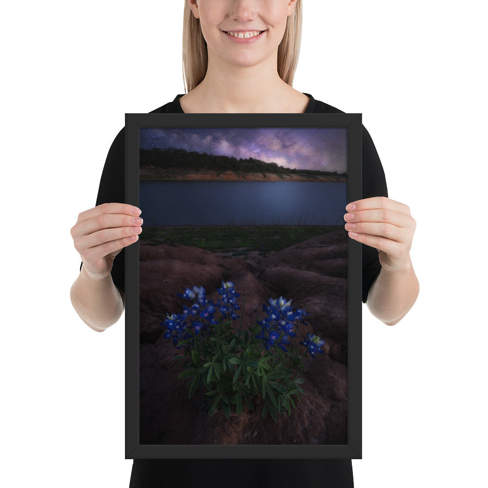 Muleshoe Bend Milky Way Framed Matte