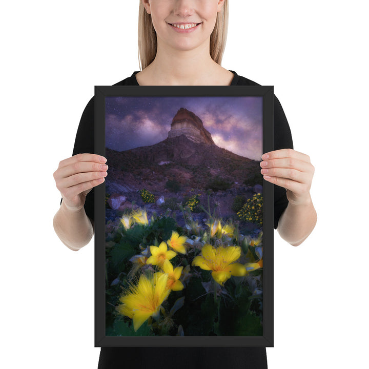 Cerro Castellan Nightscape Framed Matte