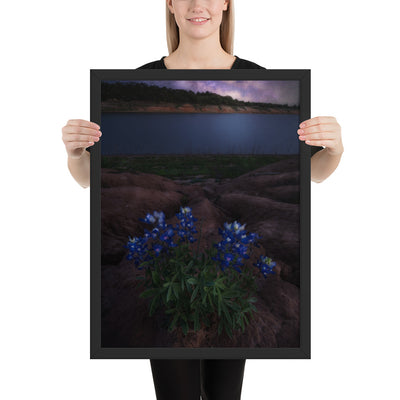 Muleshoe Bend Milky Way Framed Matte