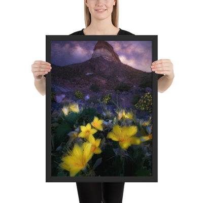 Cerro Castellan Nightscape Framed Matte