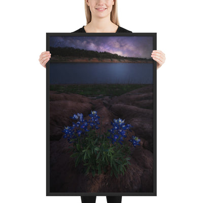 Muleshoe Bend Milky Way Framed Matte