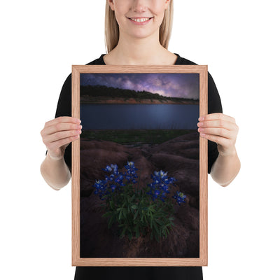 Muleshoe Bend Milky Way Framed Matte
