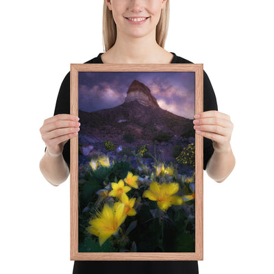 Cerro Castellan Nightscape Framed Matte
