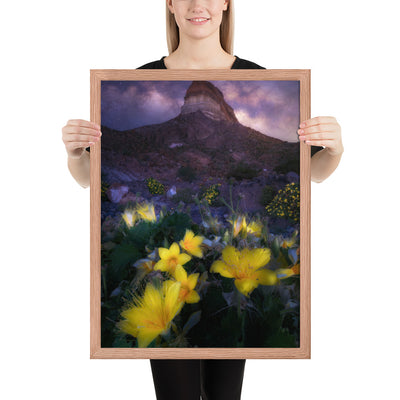 Cerro Castellan Nightscape Framed Matte