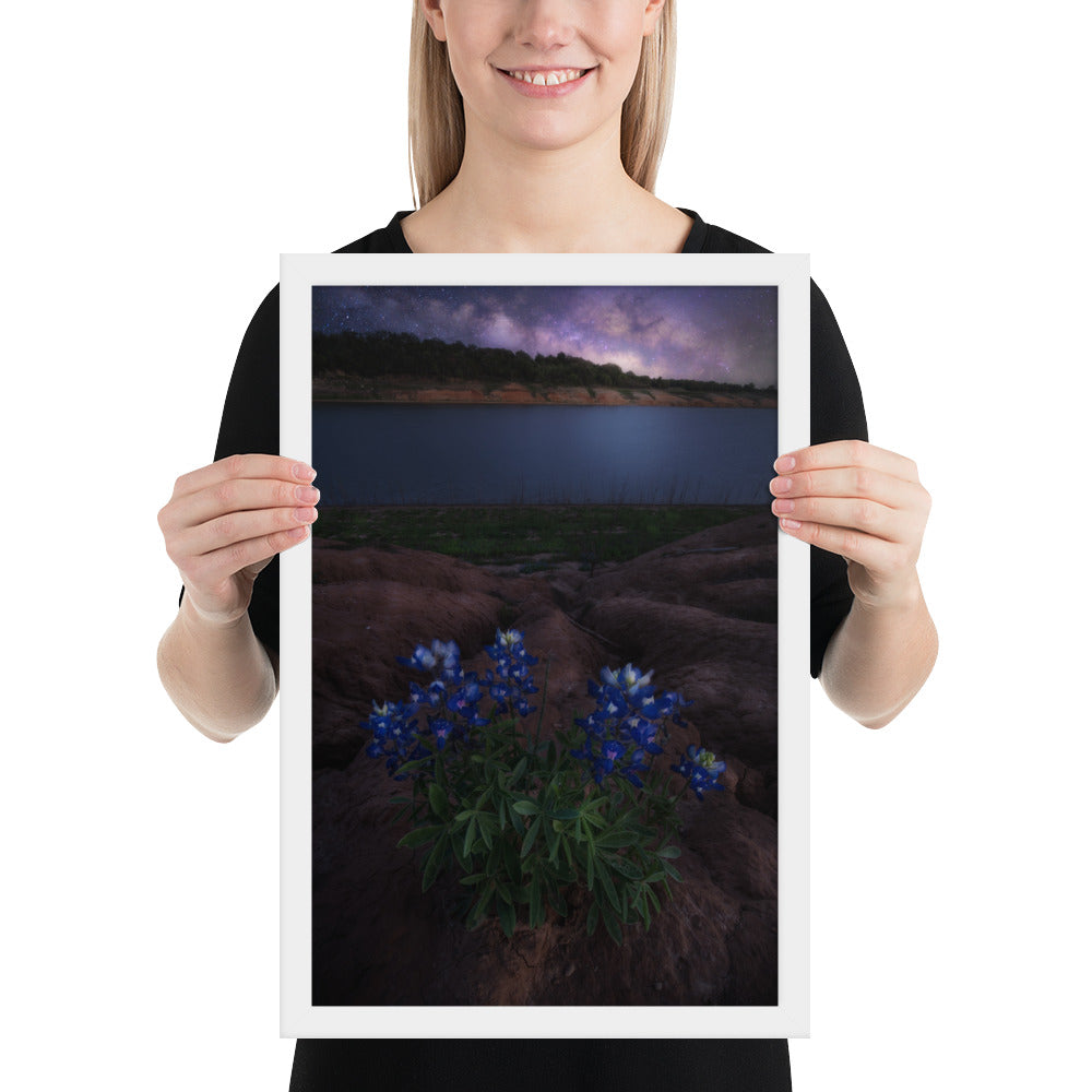 Muleshoe Bend Milky Way Framed Matte
