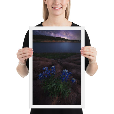 Muleshoe Bend Milky Way Framed Matte