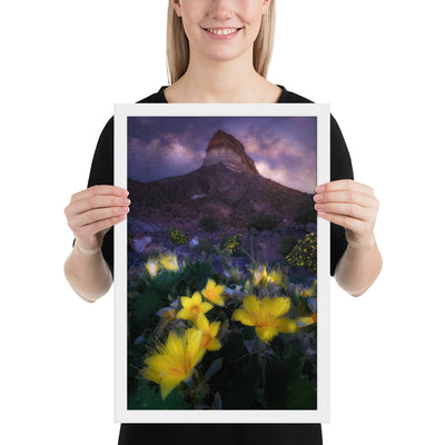 Cerro Castellan Nightscape Framed Matte