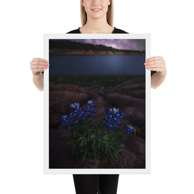 Muleshoe Bend Milky Way Framed Matte