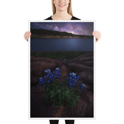 Muleshoe Bend Milky Way Framed Matte
