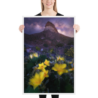 Cerro Castellan Nightscape Framed Matte
