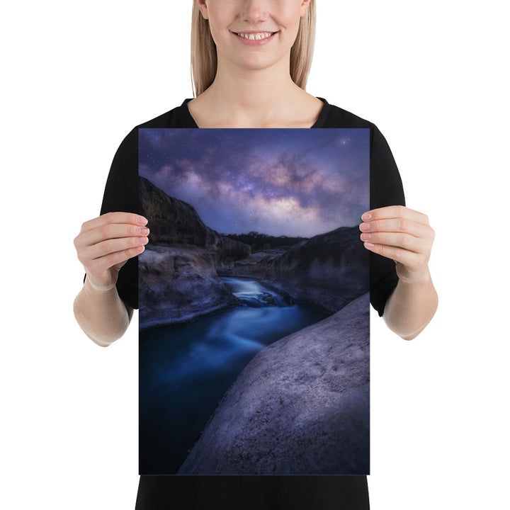 Pedernales Falls Nightscape Luster