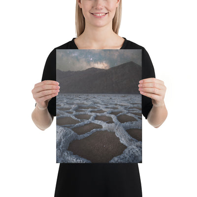 Badwater Basin Nightscape Canvas