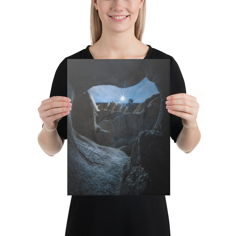 Joshua Tree Cave Canvas