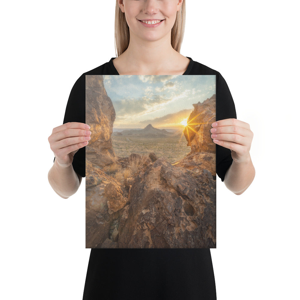 Big Bend Sunset Canvas