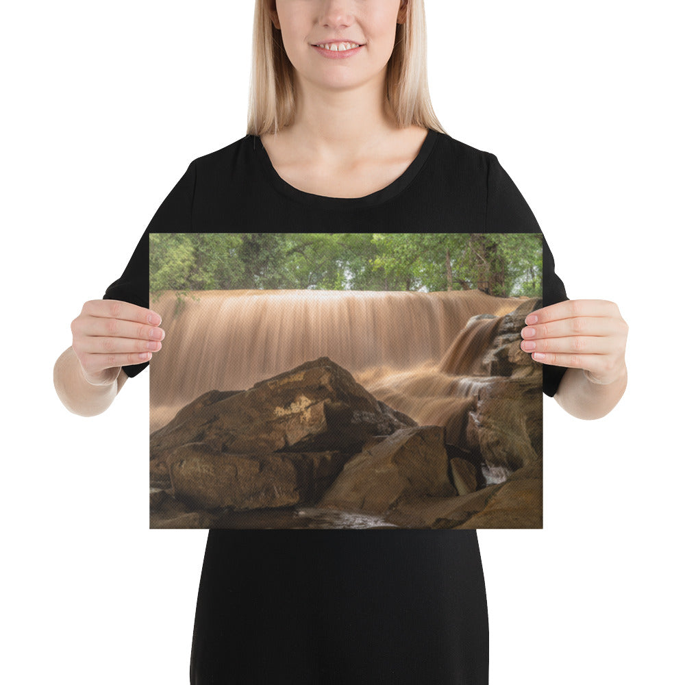 Silver Falls Overflowing Canvas