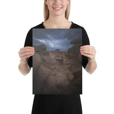 Goblin Valley Storm Canvas