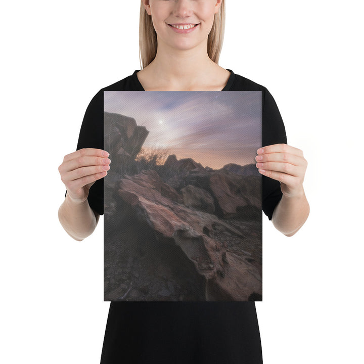 Big Bend Cloudy Twilight Canvas
