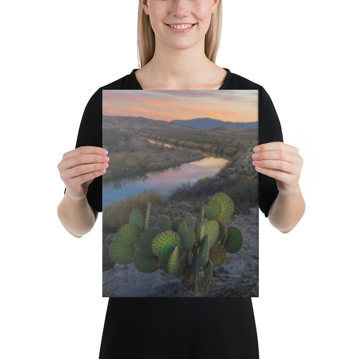 Rio Grande Sunset Canvas