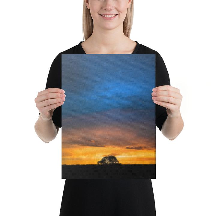 Texas Panhandle Sunset Canvas