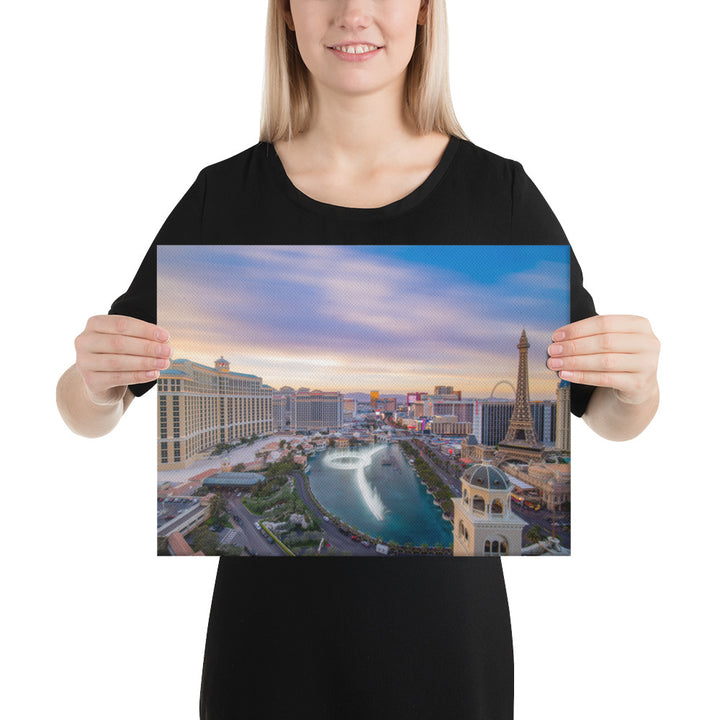 Cosmo Las Vegas Sunset Canvas