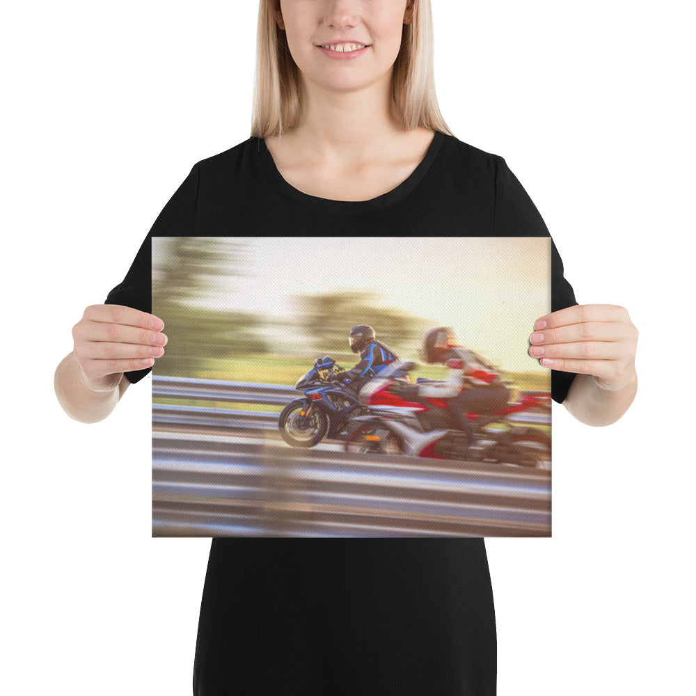 GSXR Drag Race Canvas