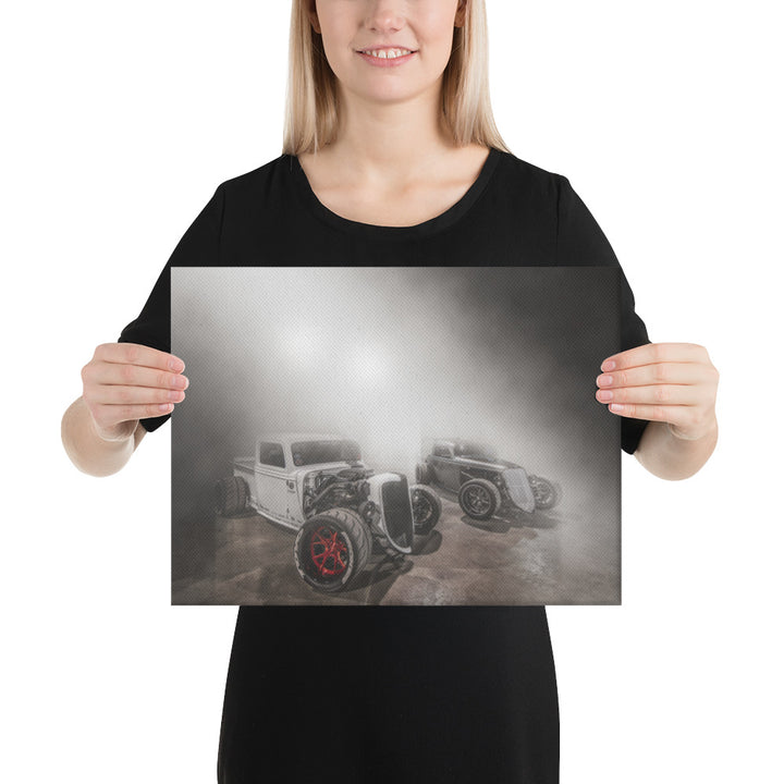 Black Label Ghosts Canvas