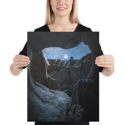 Joshua Tree Cave Canvas