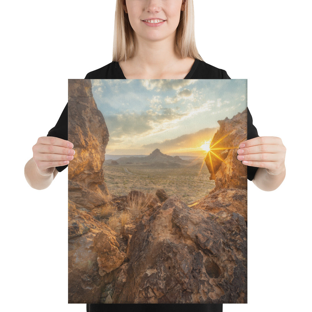Big Bend Sunset Canvas