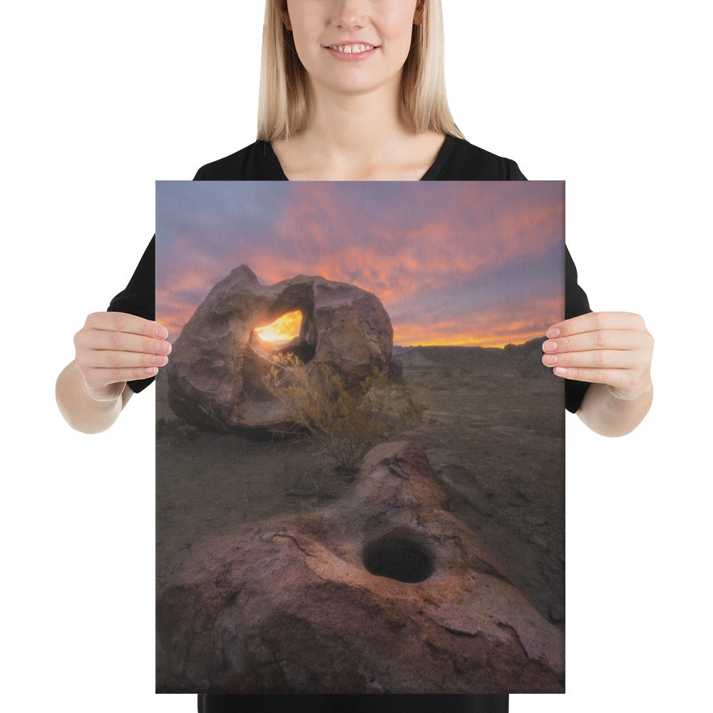Big Bend Mortar Sunrise Canvas