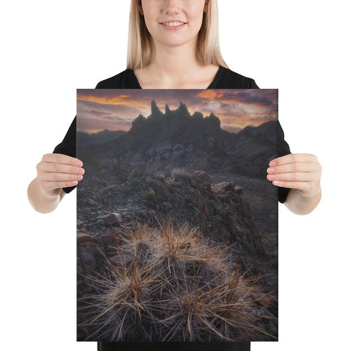 Mule Ears Sunrise Canvas