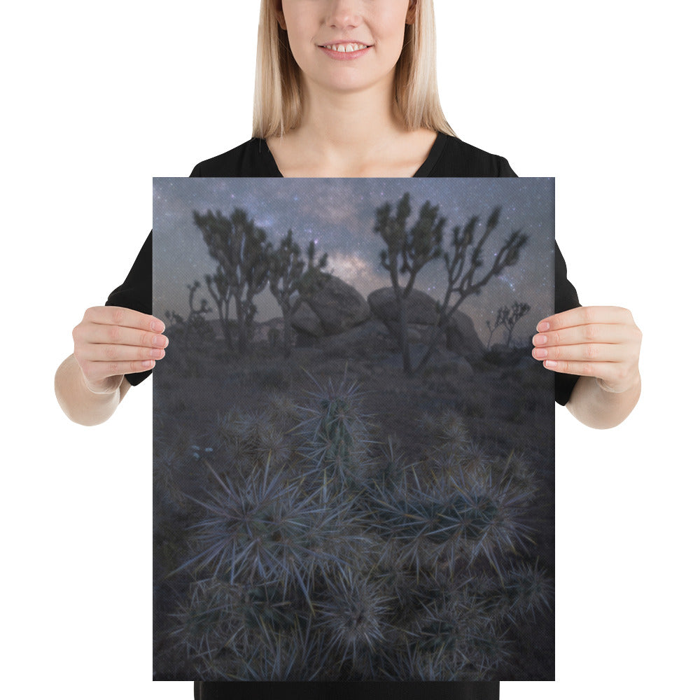 Joshua Tree Night Canvas