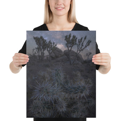 Joshua Tree Night Canvas