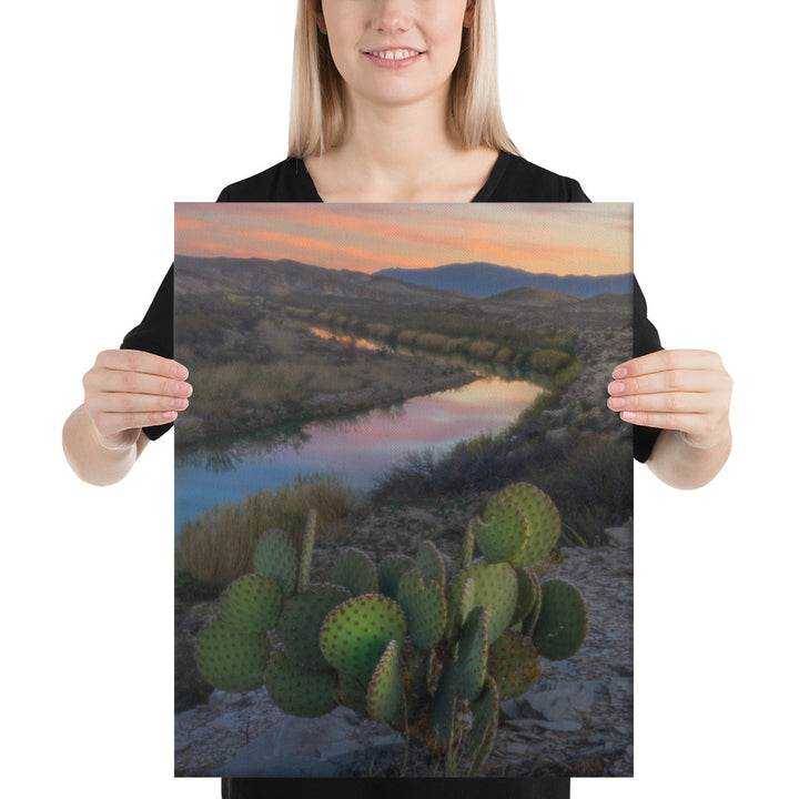 Rio Grande Sunset Canvas