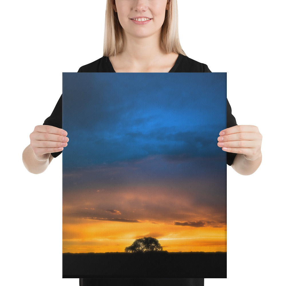 Texas Panhandle Sunset Canvas