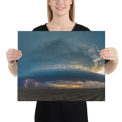 West Texas Spaceship Canvas
