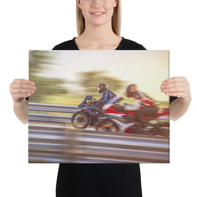 GSXR Drag Race Canvas