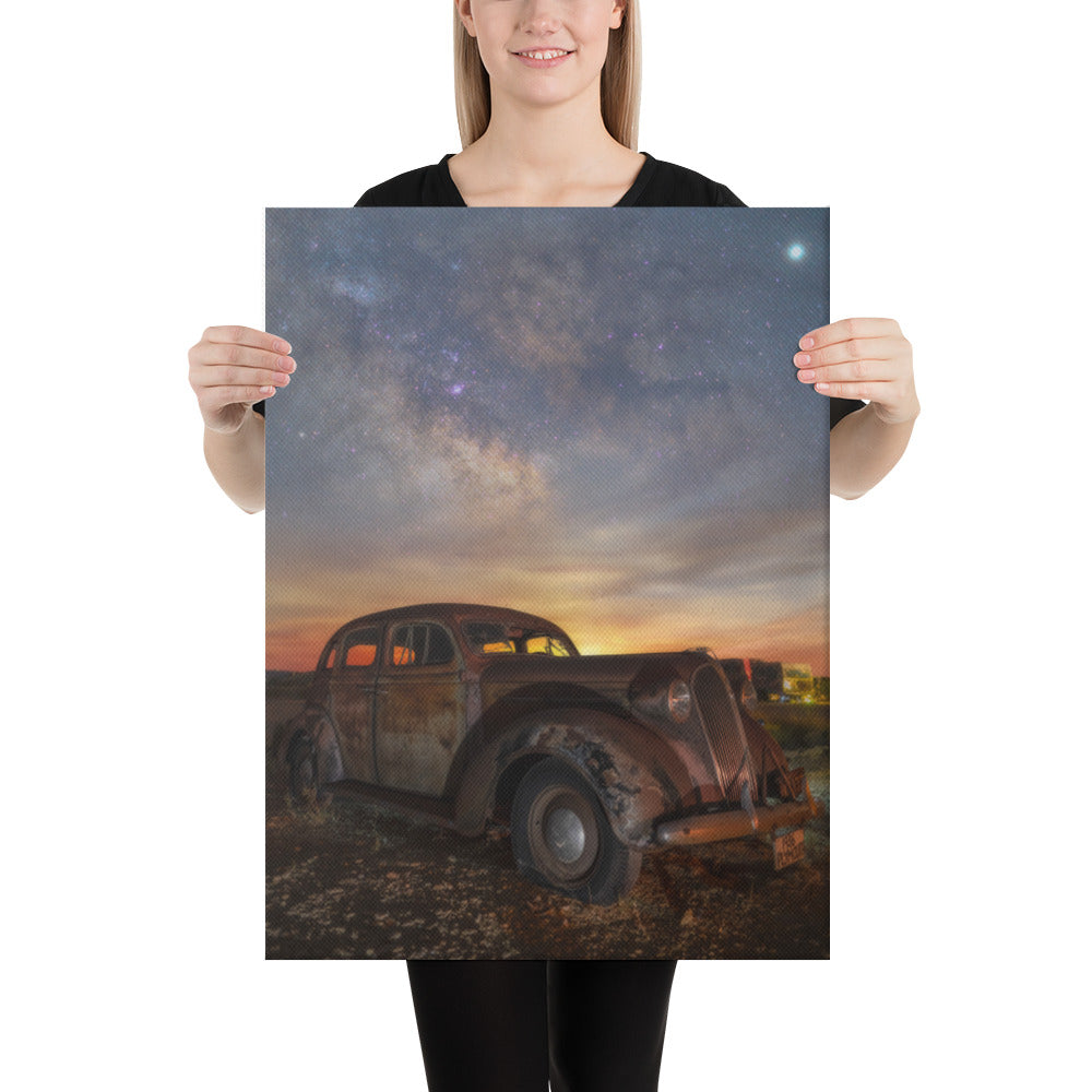 Terlingua Plymouth Canvas