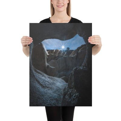 Joshua Tree Cave Canvas