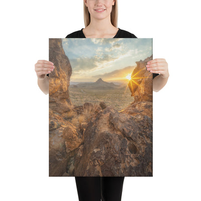 Big Bend Sunset Canvas