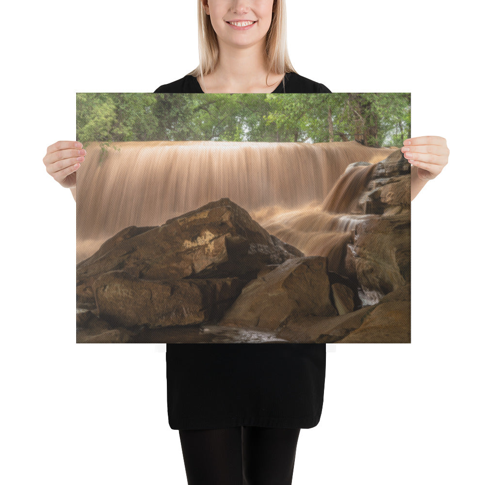 Silver Falls Overflowing Canvas